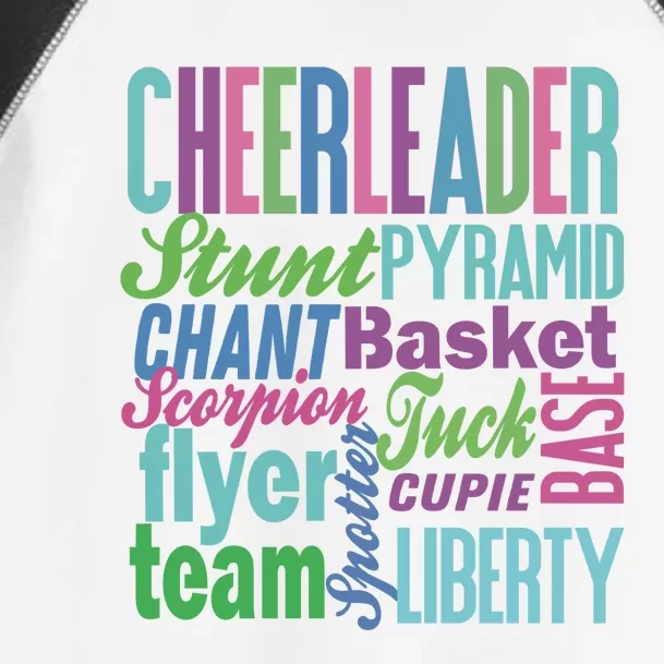 Cheerleader Gift Cheerleading Gift Cheer Teen Mom Toddler Fine Jersey T-Shirt