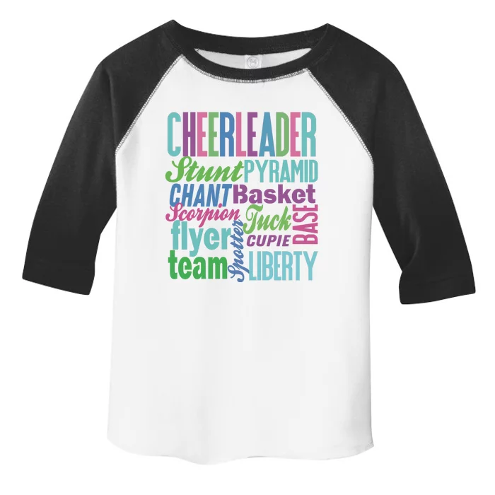 Cheerleader Gift Cheerleading Gift Cheer Teen Mom Toddler Fine Jersey T-Shirt