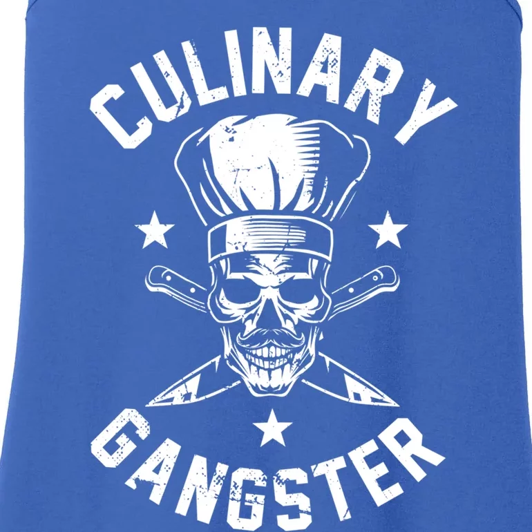 Culinary Gangster Cooking Best Cooking Chef Mom Dad Gift Ladies Essential Tank