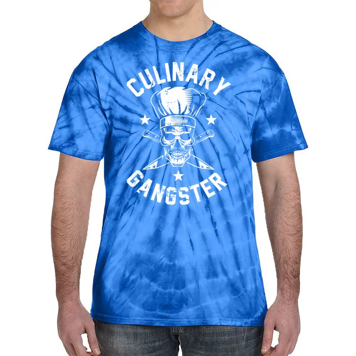 Culinary Gangster Cooking Best Cooking Chef Mom Dad Gift Tie-Dye T-Shirt