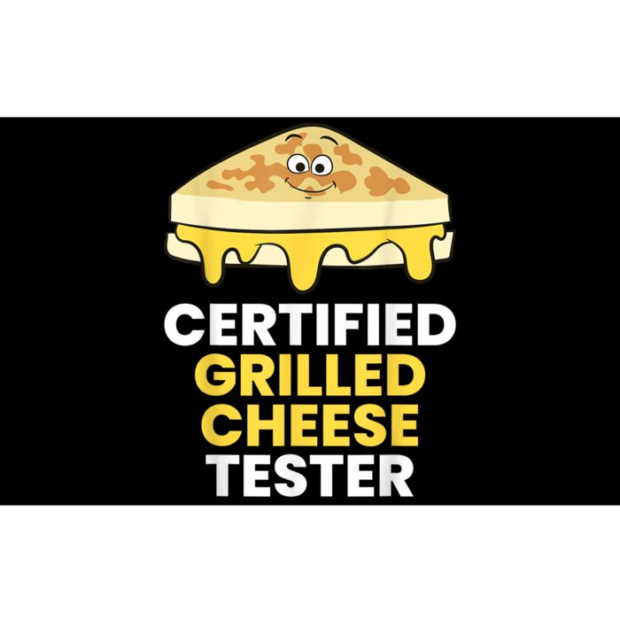 Certified Grilled Cheese Tester Bumper Sticker