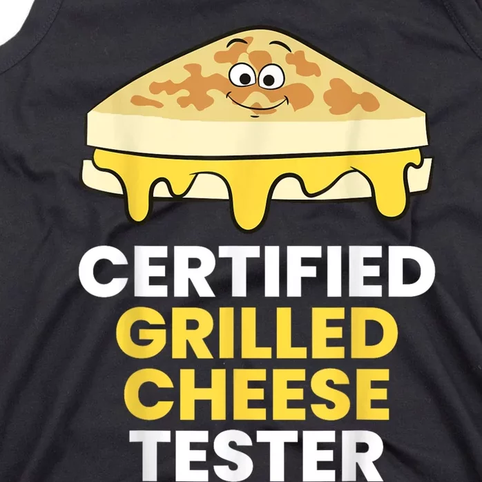 Certified Grilled Cheese Tester Tank Top