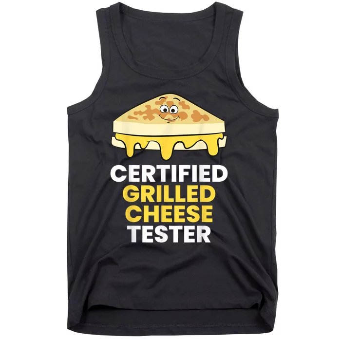 Certified Grilled Cheese Tester Tank Top