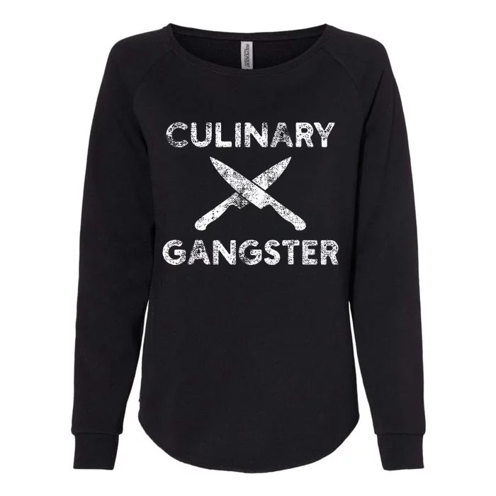 Culinary Gangster Womens California Wash Sweatshirt