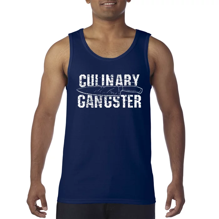 Culinary Gangster Chef Cook Kitchen Tank Top