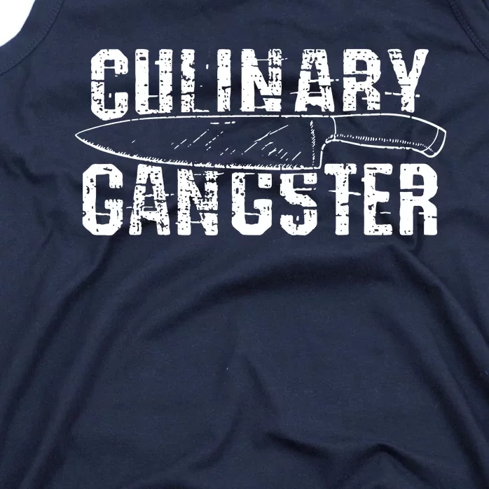 Culinary Gangster Chef Cook Kitchen Tank Top