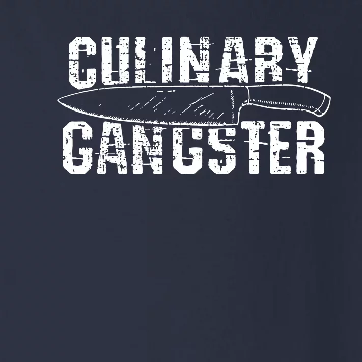 Culinary Gangster Chef Cook Kitchen Toddler Long Sleeve Shirt