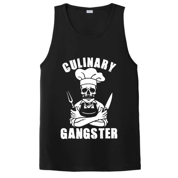 Culinary Gangster Cool Cooking Guru Performance Tank