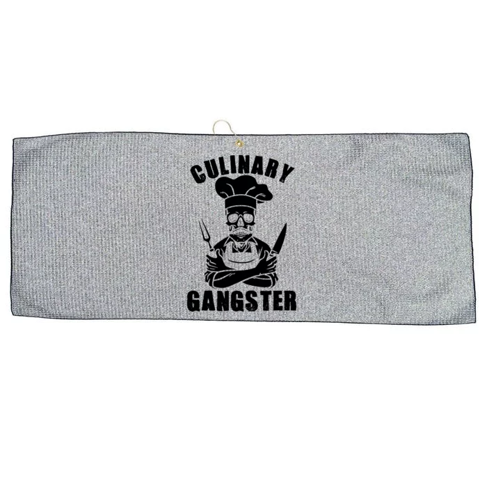 Culinary Gangster Cool Cooking Guru Large Microfiber Waffle Golf Towel