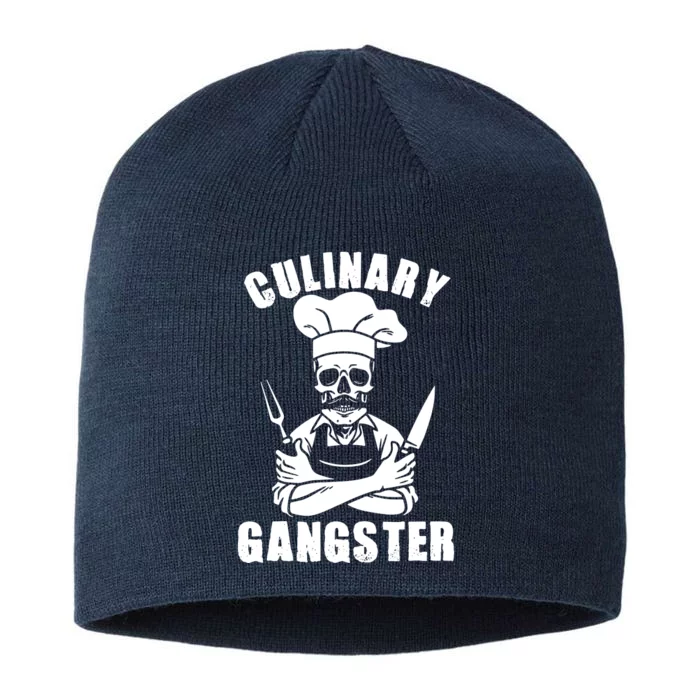 Culinary Gangster Cool Cooking Guru 8 1/2in Sustainable Knit Beanie