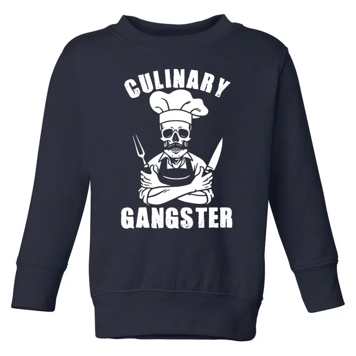 Culinary Gangster Cool Cooking Guru Toddler Sweatshirt