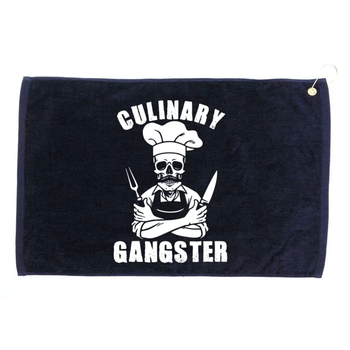 Culinary Gangster Cool Cooking Guru Grommeted Golf Towel