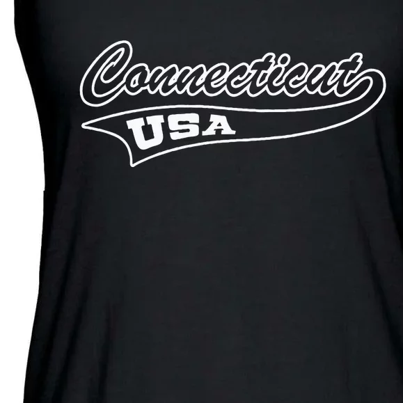 Connecticut Gifts Ladies Essential Flowy Tank