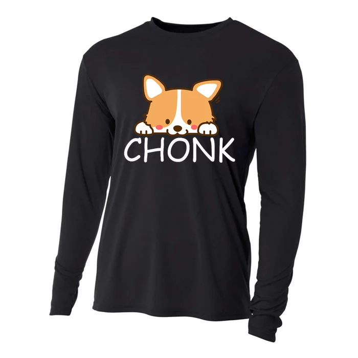 Corgi Gift Cooling Performance Long Sleeve Crew