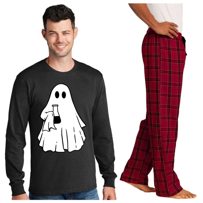 Chemistry Ghost Long Sleeve Pajama Set