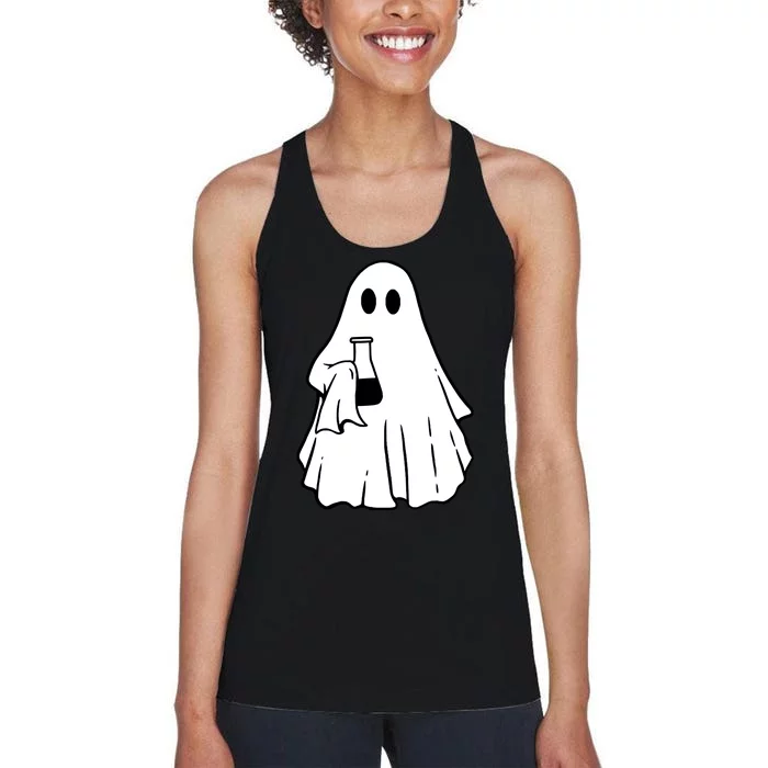 Chemistry Ghost Women's Racerback Tank