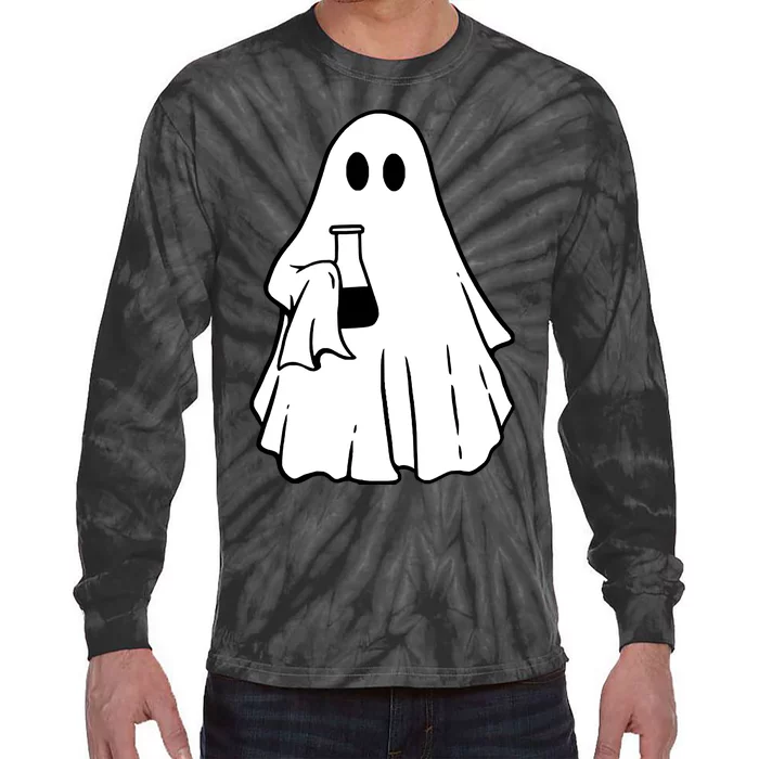 Chemistry Ghost Tie-Dye Long Sleeve Shirt