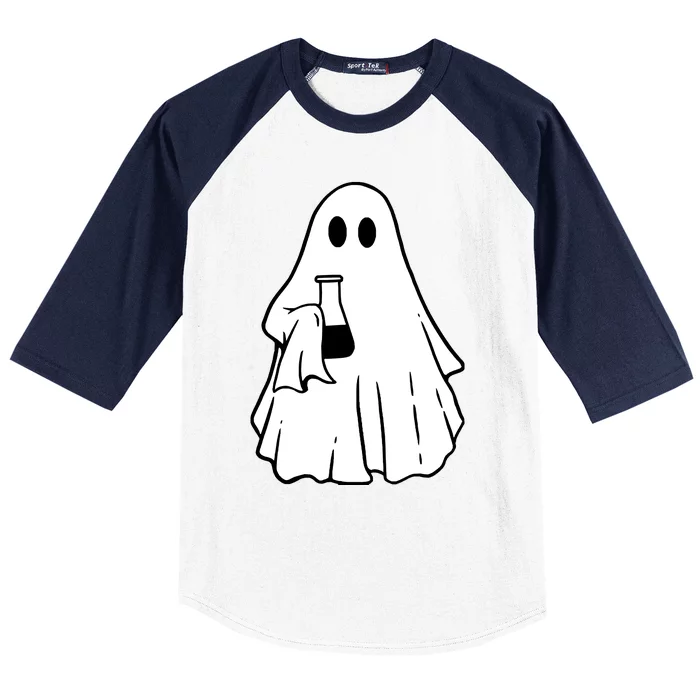 Chemistry Ghost Baseball Sleeve Shirt