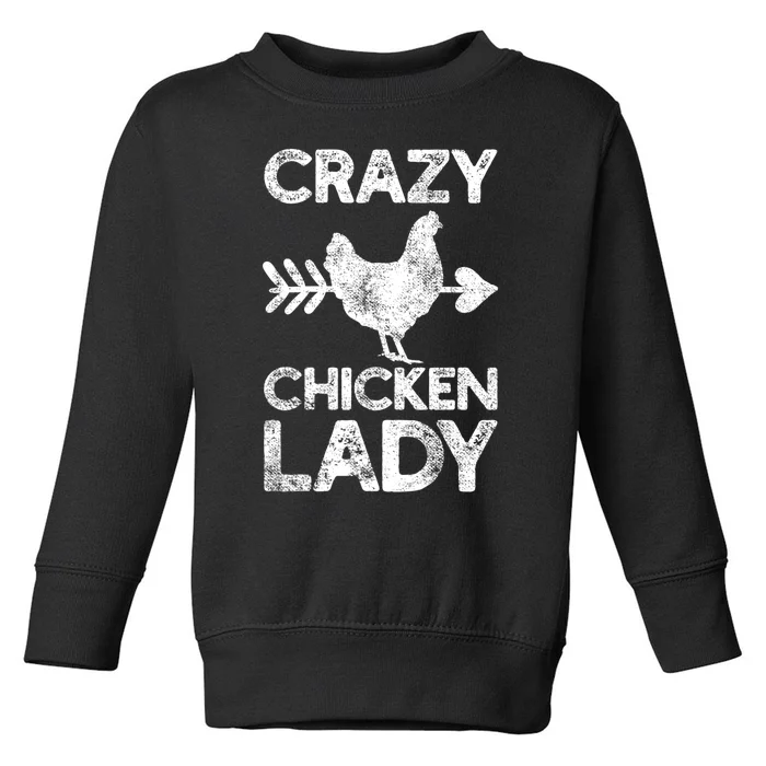 Chicken Gift Toddler Sweatshirt