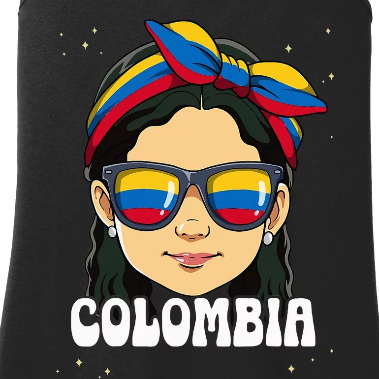 Colombian Girl Colombia Ladies Essential Tank