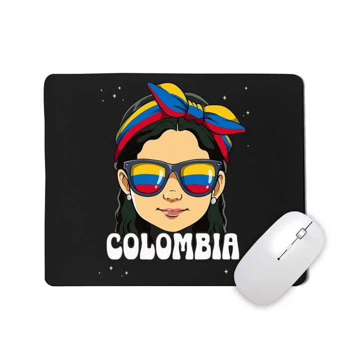 Colombian Girl Colombia Mousepad