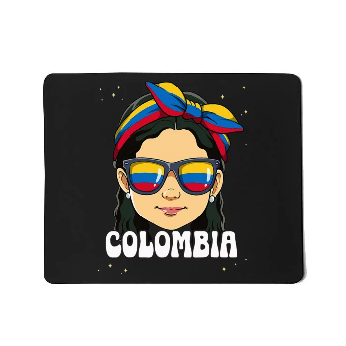 Colombian Girl Colombia Mousepad