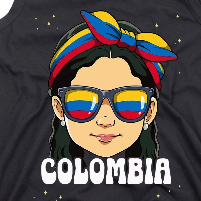 Colombian Girl Colombia Tank Top