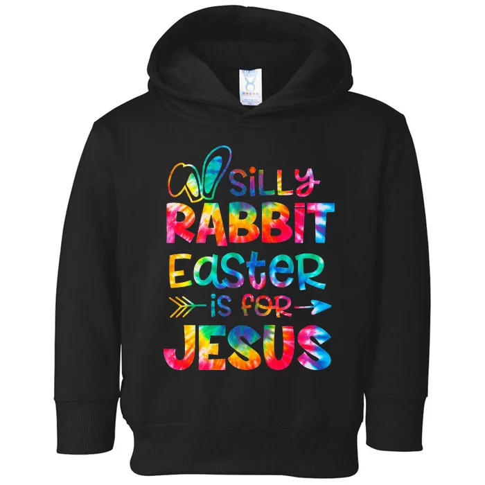 Christians Gifts Cute Silly Rabbit Easter Is For Jesus Toddler Hoodie