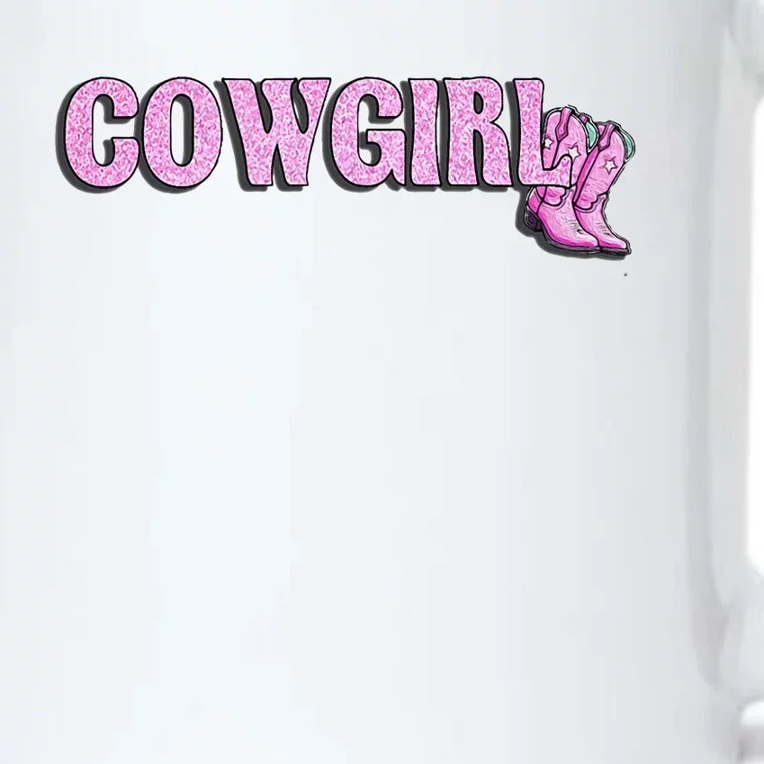 Cow Girl Black Color Changing Mug