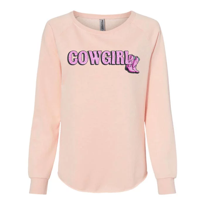 Cow Girl Womens California Wash Sweatshirt