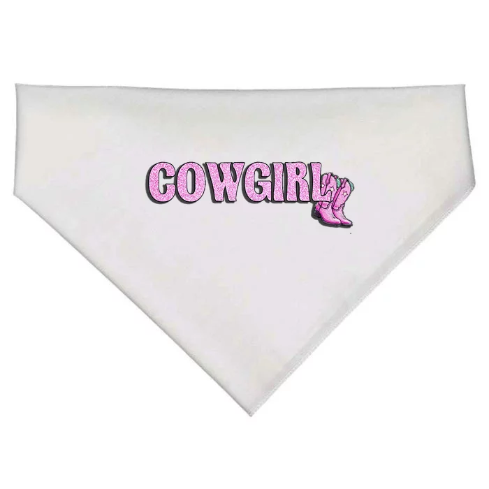 Cow Girl USA-Made Doggie Bandana