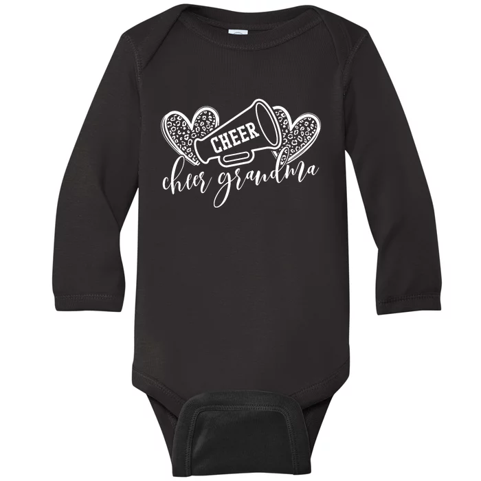 Cheer Grandma Baby Long Sleeve Bodysuit