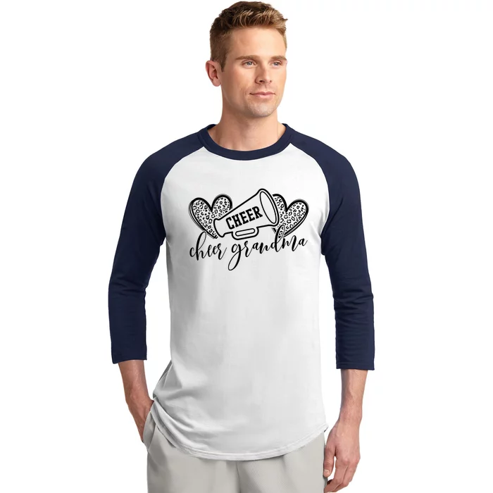 Cheer Grandma Baseball Sleeve Shirt