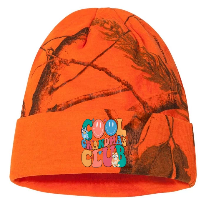 Cool GrandmaS Club Cute Dog Family Matching Kati - 12in Camo Beanie