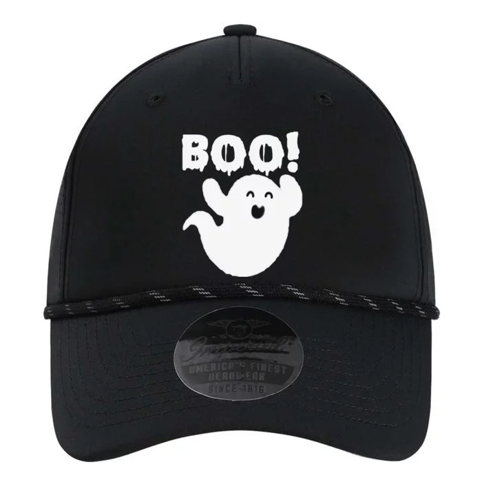 Cute Ghost Cool Funny Ghost Boo Halloween Performance The Dyno Cap