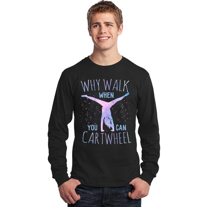 Cartwheel Gymnast Classic Fit TieDye Tall Long Sleeve T-Shirt