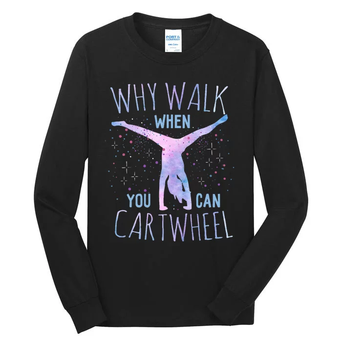 Cartwheel Gymnast Classic Fit TieDye Tall Long Sleeve T-Shirt