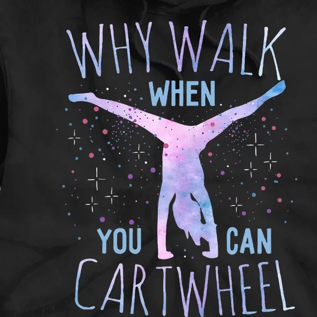 Cartwheel Gymnast Classic Fit TieDye Tie Dye Hoodie