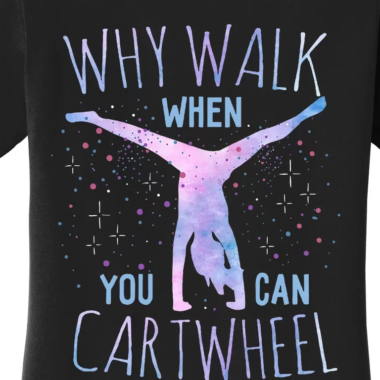 Cartwheel Gymnast Classic Fit TieDye Women's T-Shirt