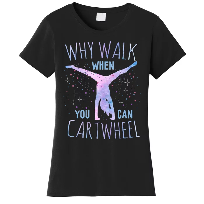 Cartwheel Gymnast Classic Fit TieDye Women's T-Shirt