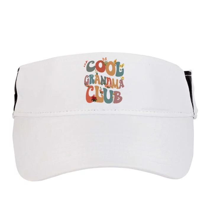 Cool Grandma Club Adult Drive Performance Visor