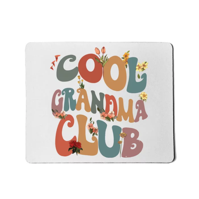 Cool Grandma Club Mousepad