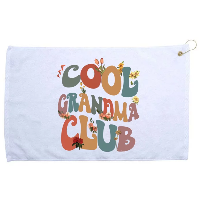 Cool Grandma Club Grommeted Golf Towel