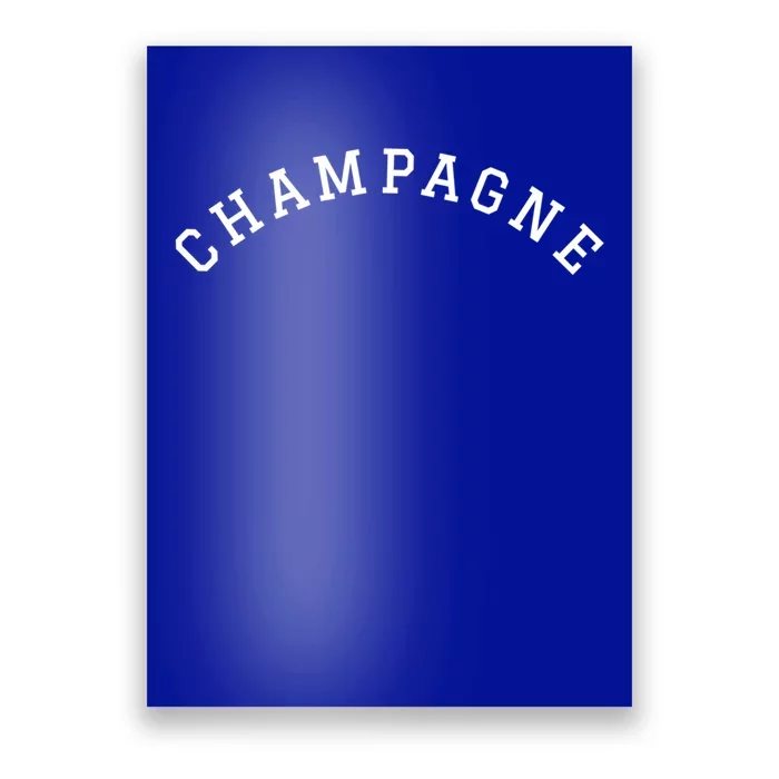 Champagne Gift Poster