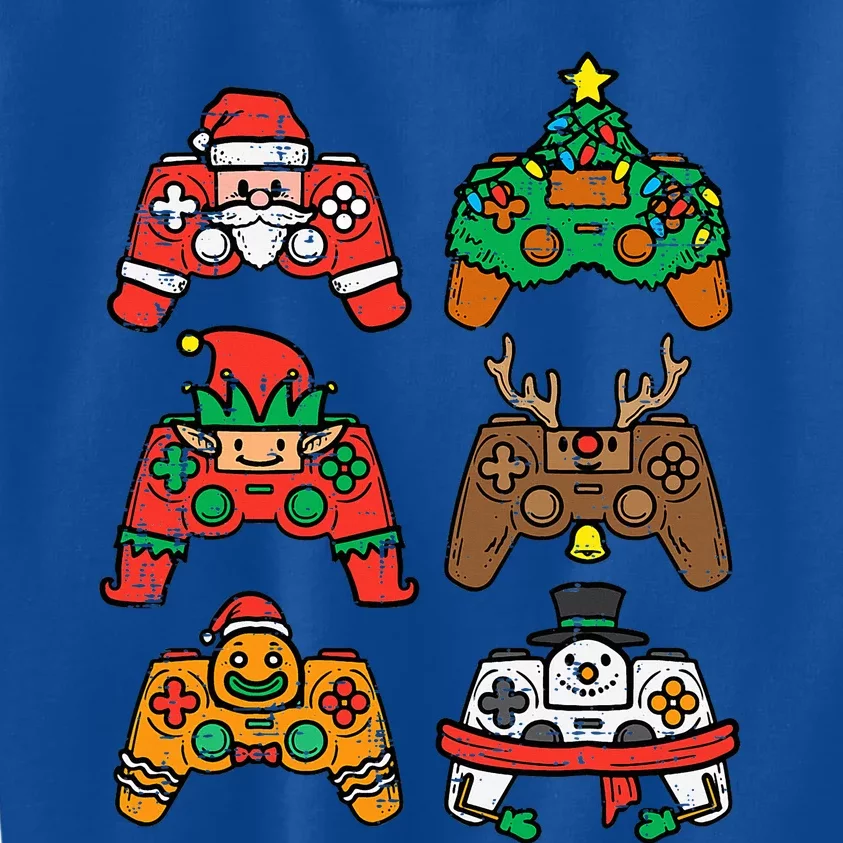 Christmas Gamer Controller Xmas Gaming Kids Sweatshirt