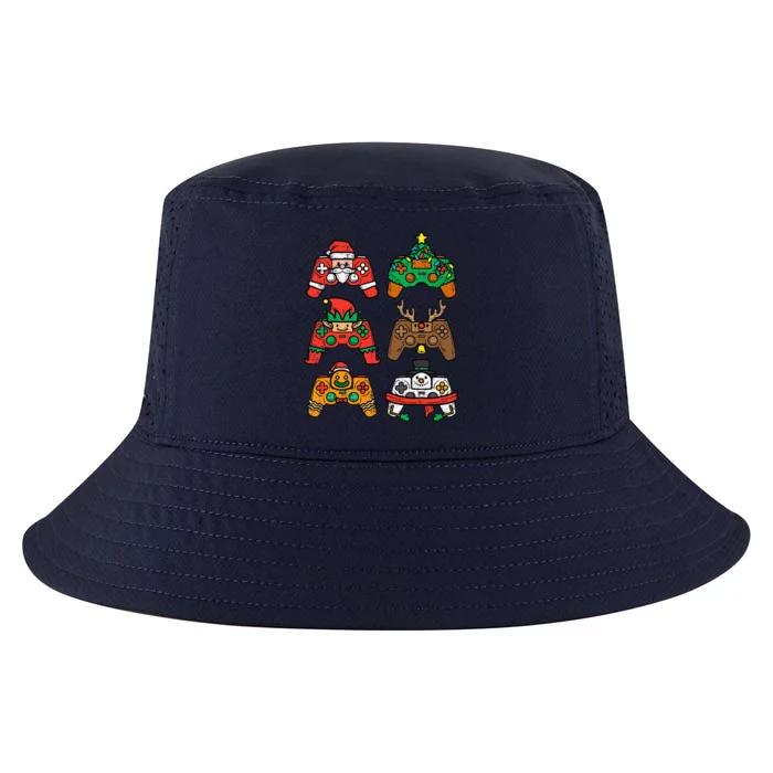 Christmas Gamer Controller Xmas Gaming Cool Comfort Performance Bucket Hat