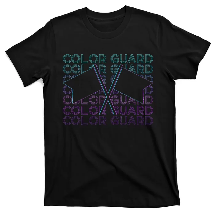 Color Guard Colour Guard Retro T-Shirt