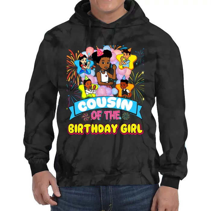 Cousin GracieS Corner Birthday Dolls Cute Party Gift Tie Dye Hoodie