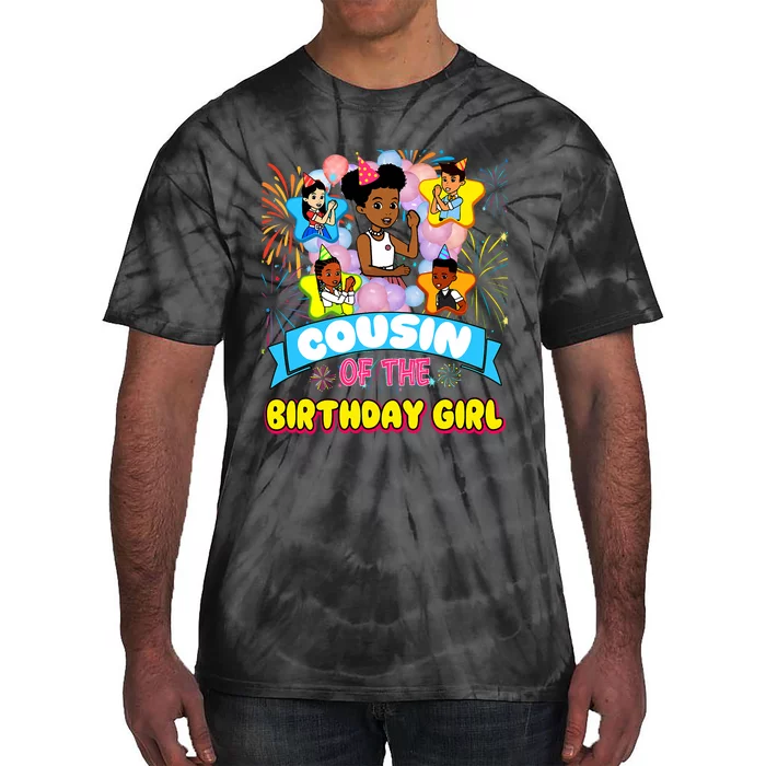 Cousin GracieS Corner Birthday Dolls Cute Party Gift Tie-Dye T-Shirt