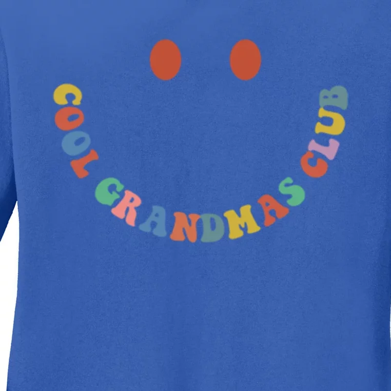 Cool Grandmas Club Funny Gift Cool Grandma Funny Gift Funny Gift Ladies Long Sleeve Shirt